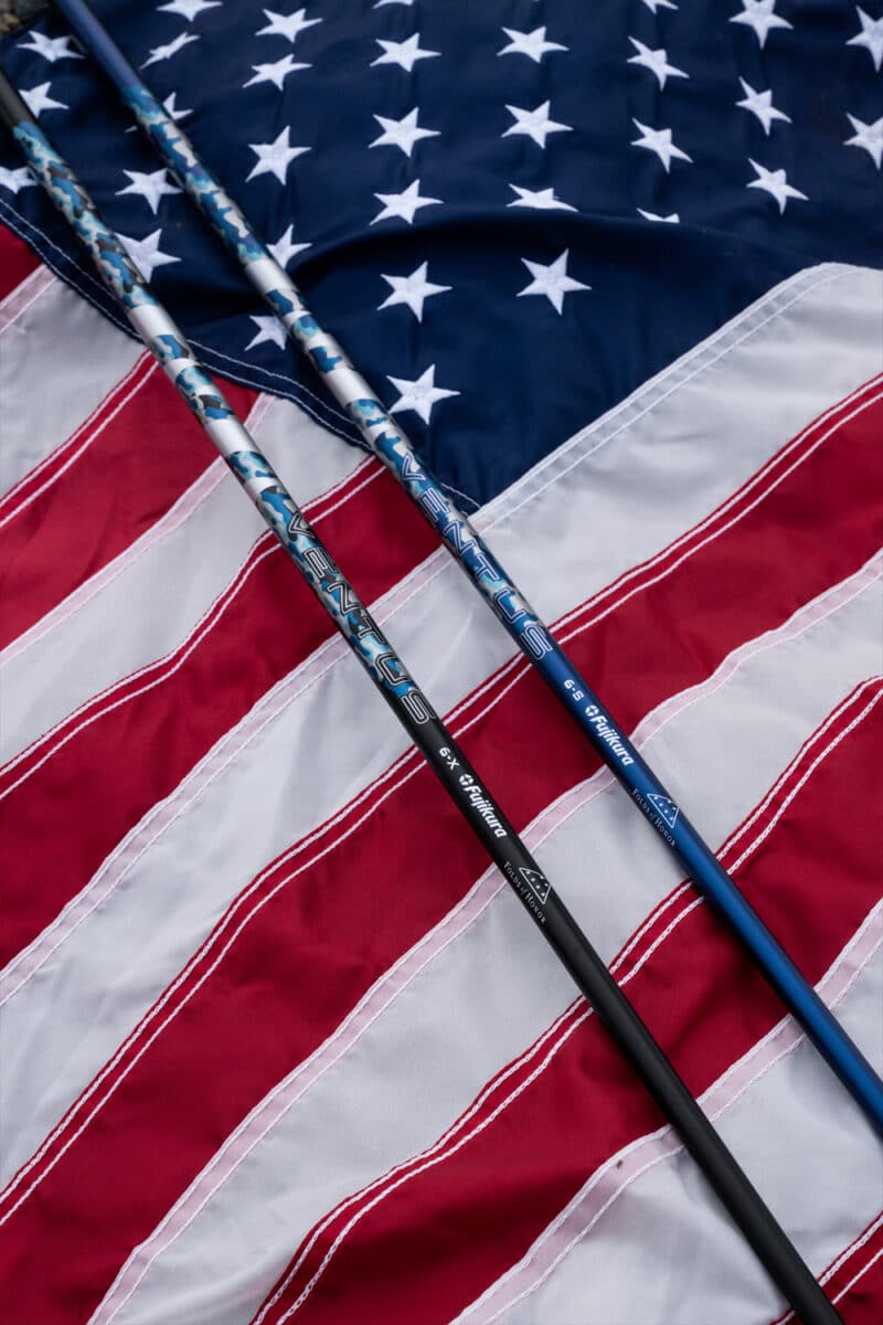 Fujikura 2024 Folds of Honor Patriot Ventus Blue Wood Shaft