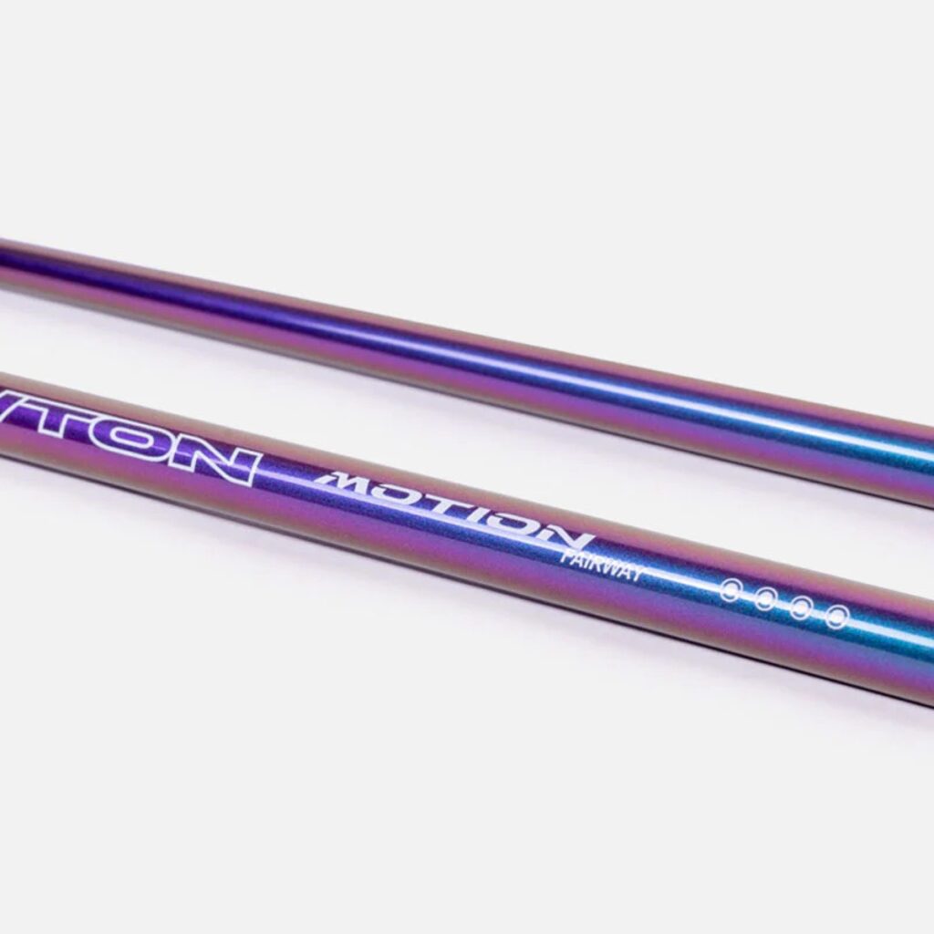 Golf shaft detail for comparing performance and feel