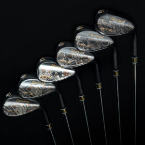 Cleveland x SWAG RTZ Black Satin Gambling Edition wedges